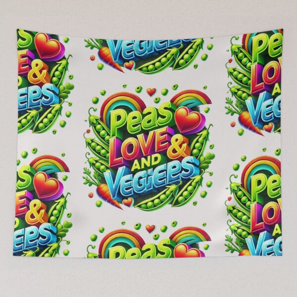 Item preview, Peas, Love, and Veggies designed and sold by WildVista.