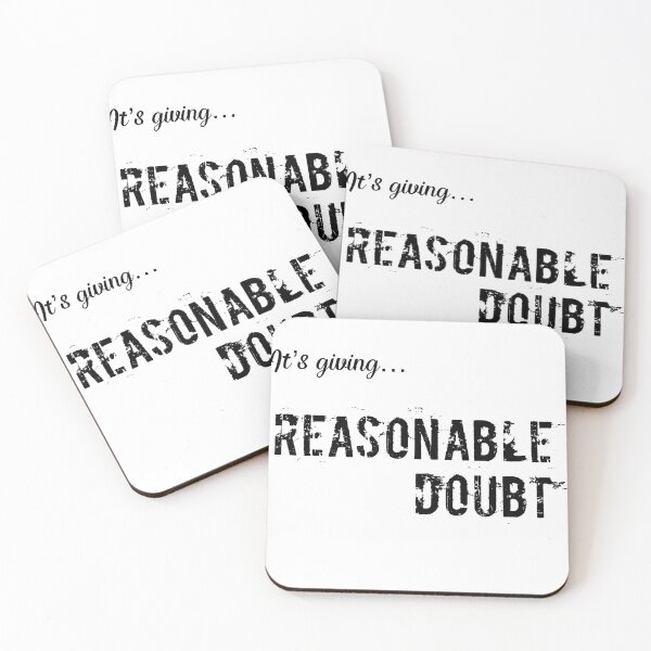Item preview, Reasonable doubt designed and sold by djrollins.