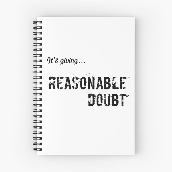 Item preview, Reasonable doubt designed and sold by djrollins.