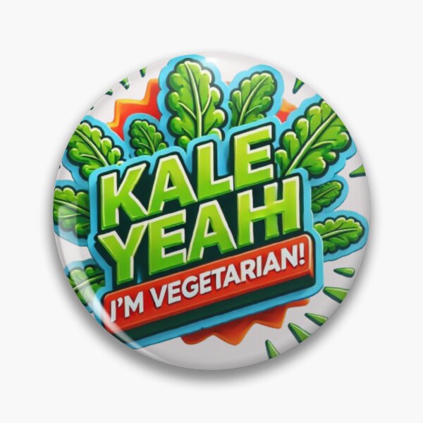 Item preview, Kale Yeah, I'm Vegetarian! designed and sold by WildVista.