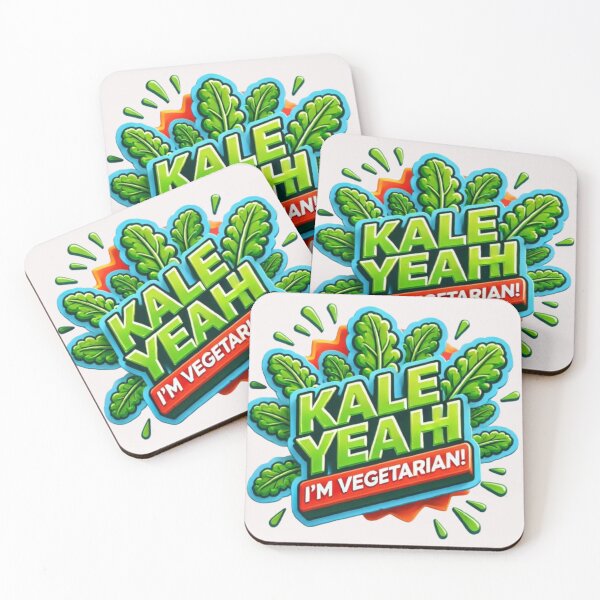 Item preview, Kale Yeah, I'm Vegetarian! designed and sold by WildVista.
