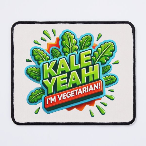 Item preview, Kale Yeah, I'm Vegetarian! designed and sold by WildVista.