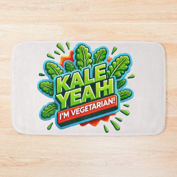 Item preview, Kale Yeah, I'm Vegetarian! designed and sold by WildVista.