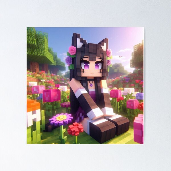 Item preview, Katherine Elizabeth in Minecraft designed and sold by LyssasMindArt.