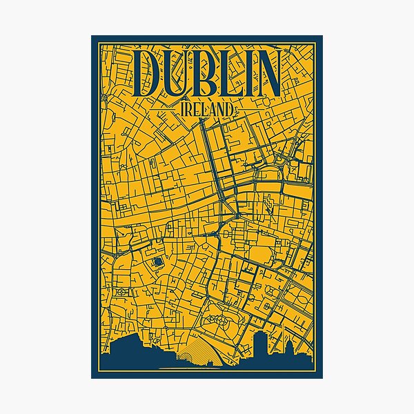 Item preview, Dublin Ireland travel destination designed and sold by skalihm.