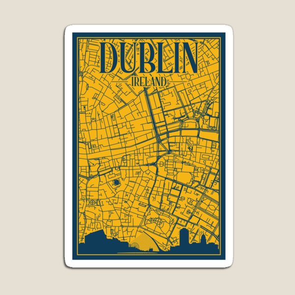 Item preview, Dublin Ireland travel destination designed and sold by skalihm.