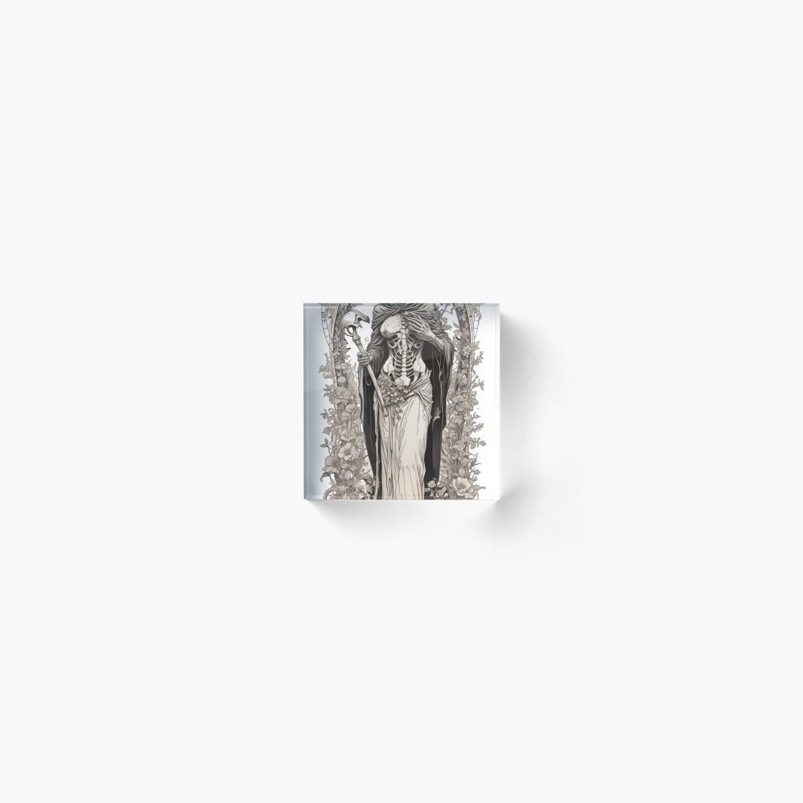 Ace of Spades Card - Lady Death" Art Print for Sale by ManCardDesigns |  Redbubble