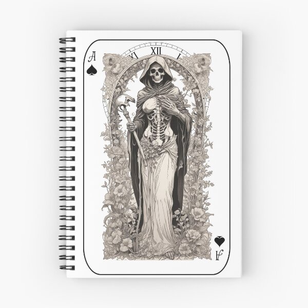 Item preview, Ace of Spades Card - Lady Death designed and sold by ManCardDesigns.