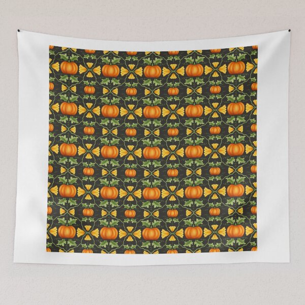 Item preview, Pattern_With_Featuring_Vibrant_Pumpkins  designed and sold by EL-Lebedenko.
