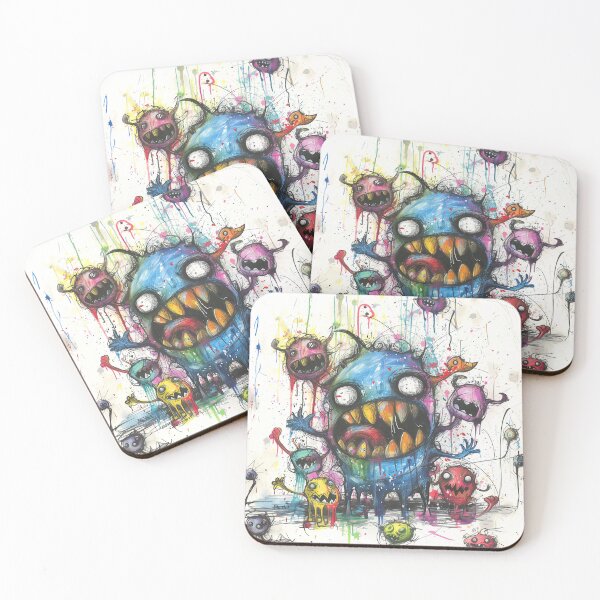 Item preview, SCRIBBLE  MONSTERS: CRAYON uncovered version  designed and sold by Zen Candy 3000 Travis Nicholas Zariwny.
