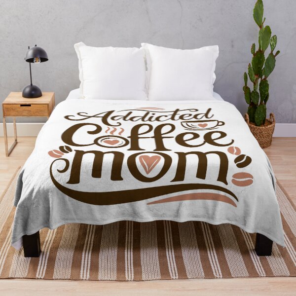 Item preview, Addicted Coffee Mom designed and sold by oumayma mokrane.