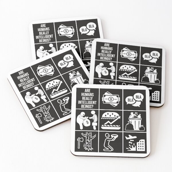 Item preview, Are humans really intelligent beings? ▩ designed and sold by cabana.space.