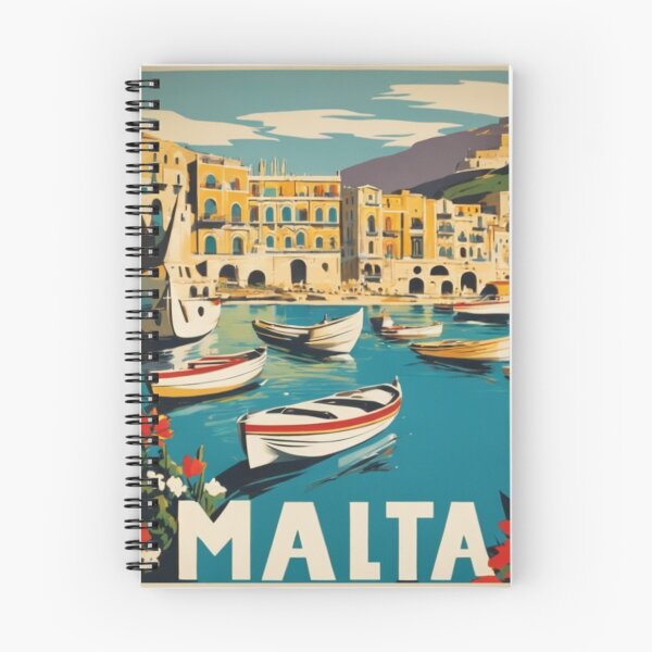 Item preview, Malta Travel Poster designed and sold by CaliforniaDi.