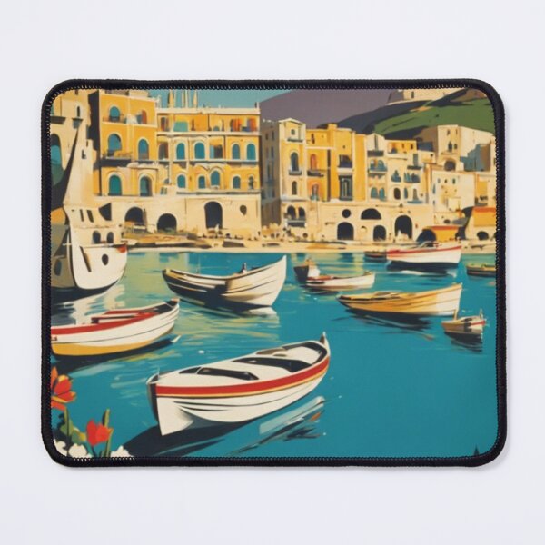 Item preview, Malta Travel Poster designed and sold by CaliforniaDi.