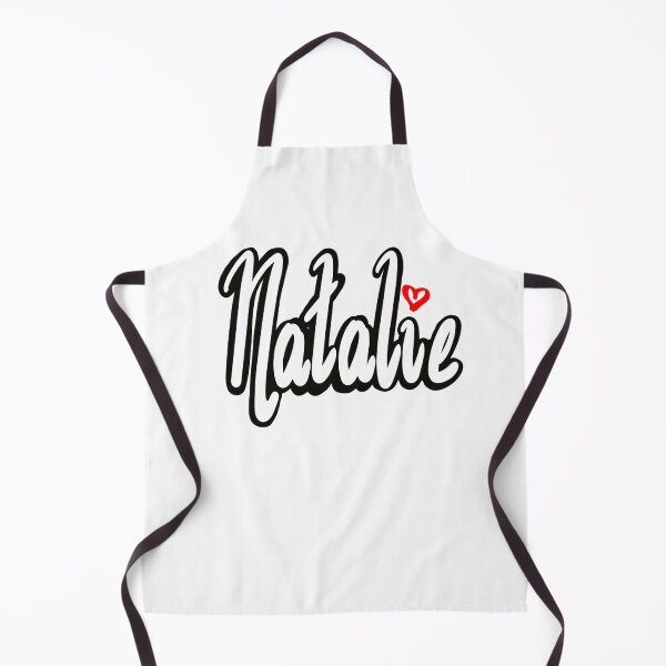 Item preview, Natalie popular girls name woman women’s first name in white cursive calligraphy personalised personalized customized name Gift for Natalie designed and sold by Artonmytee.