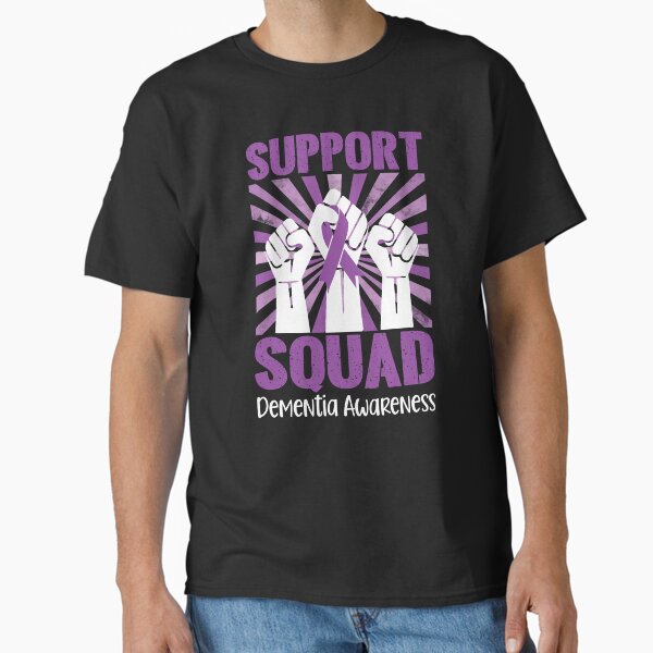 Item preview, Support Squad Dementia Awareness Purple Ribbon designed and sold by stylesip.