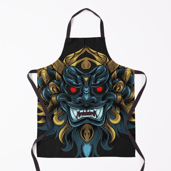 Item preview, barong bali and oni mask designed and sold by Mychicstuff.