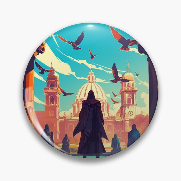 Item preview, Assassin Travel Poster  designed and sold by MendaciousMina.