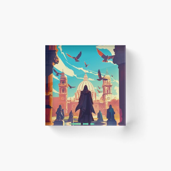 Item preview, Assassin Travel Poster  designed and sold by MendaciousMina.