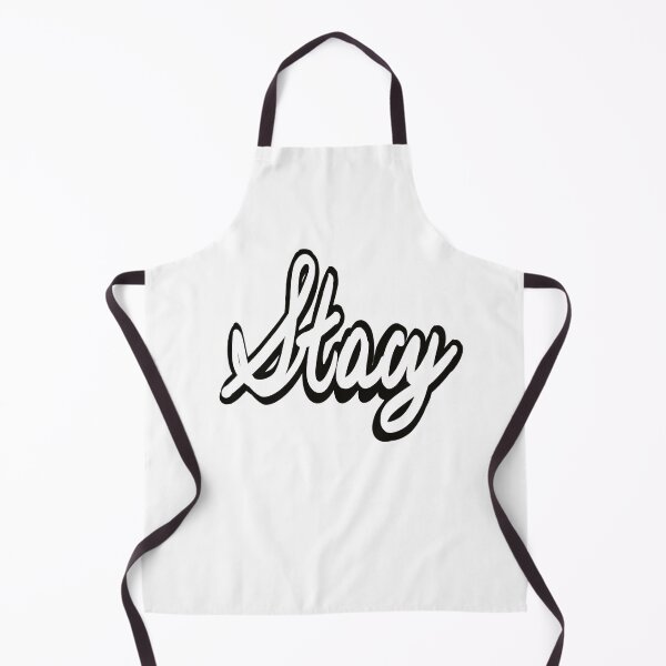 Item preview, Stacy popular girls name woman women’s first name in white cursive calligraphy personalised personalized customized name Gift for Stacy designed and sold by Artonmytee.