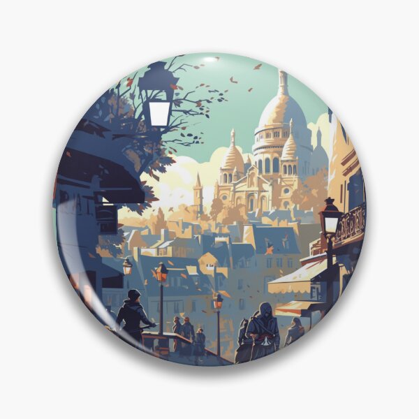 Item preview, Assassin Travel Poster  designed and sold by MendaciousMina.