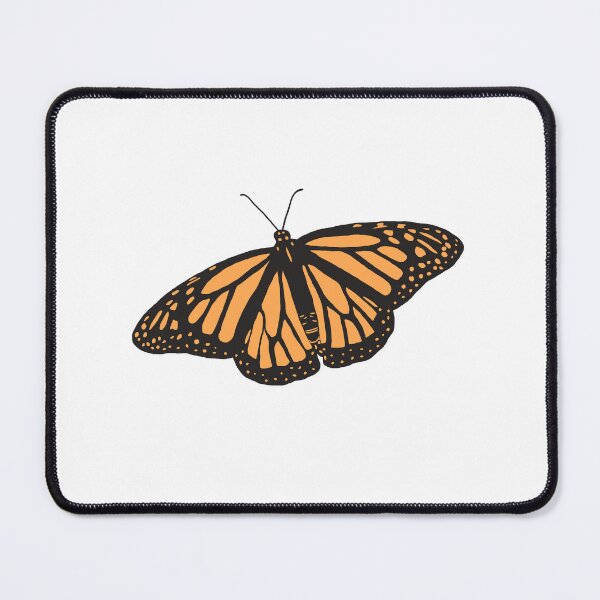 Item preview, Orange Monarch Butterfly Digital Drawing designed and sold by artbybri7.