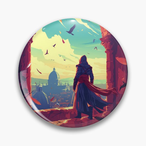 Item preview, Assassin Travel Poster  designed and sold by MendaciousMina.