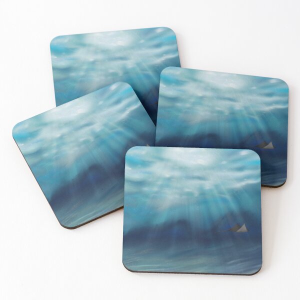 Item preview, Underwater Rays designed and sold by AdriaCaps Art & Design.