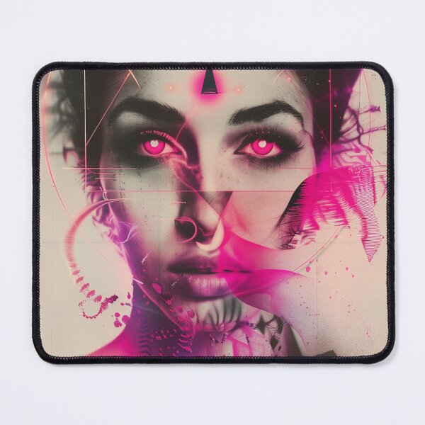 Item preview, Hindu Shiva Shakti Energy Parvati Neon Aesthetic Art - Divine Feminine designed and sold by Mystikos Art.
