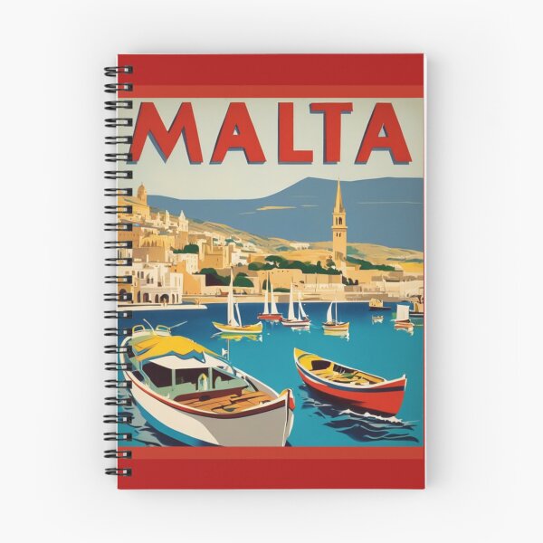 Item preview, Malta Travel Poster designed and sold by CaliforniaDi.