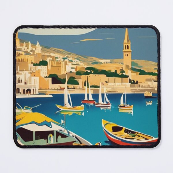 Item preview, Malta Travel Poster designed and sold by CaliforniaDi.