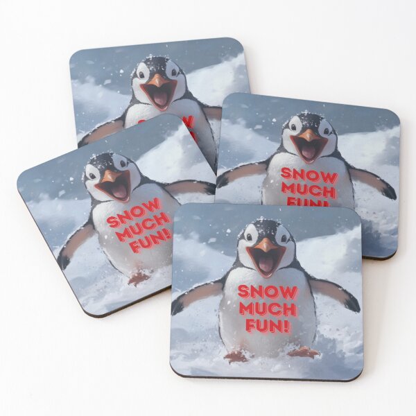 Item preview, Happy Penguin In Snow designed and sold by Rafał Stadnik.