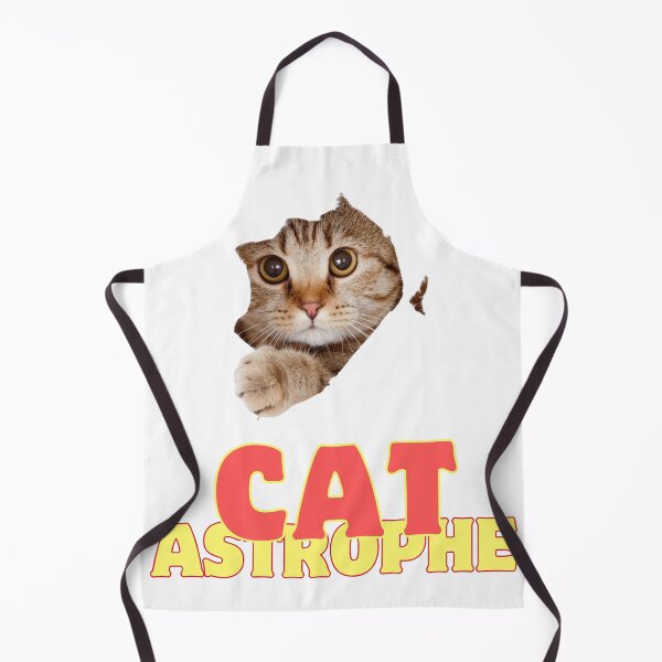 Item preview, Cat Astrophe - Cat in Hole with Fun Design and 3D Effect designed and sold by tuschollos.
