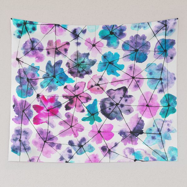 Item preview, Watercolor flower nebula designed and sold by Jouita.
