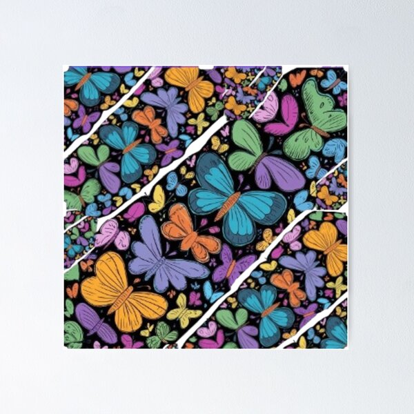 Item preview, Vibrant Colorful Butterfly designed and sold by XquisiteFashion.