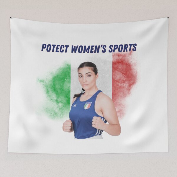 Item preview, ANGELA CARINI - PROTECT WOMEN'S SPORT BOXING OLYMPICS 2024 designed and sold by Gramsta.