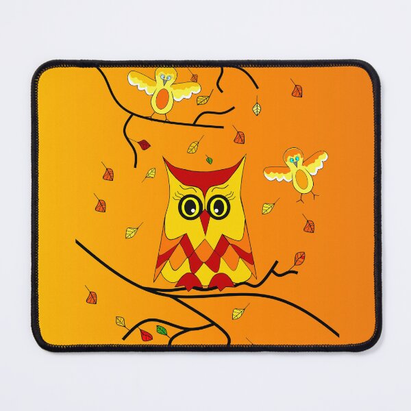 Item preview, Autumn Owl designed and sold by Sartoris Art.