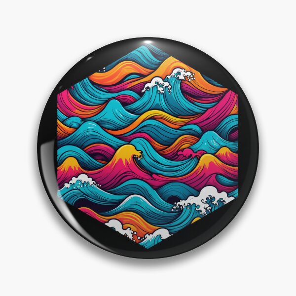 Item preview, Hand-Drawn Waves designed and sold by AbsoluteA.