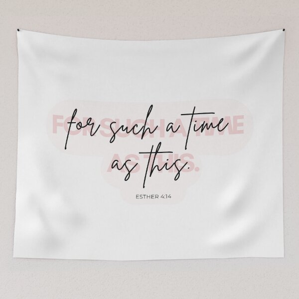 Item preview, For such a time as this - Esther 4:14 designed and sold by Jasmine Sixel.