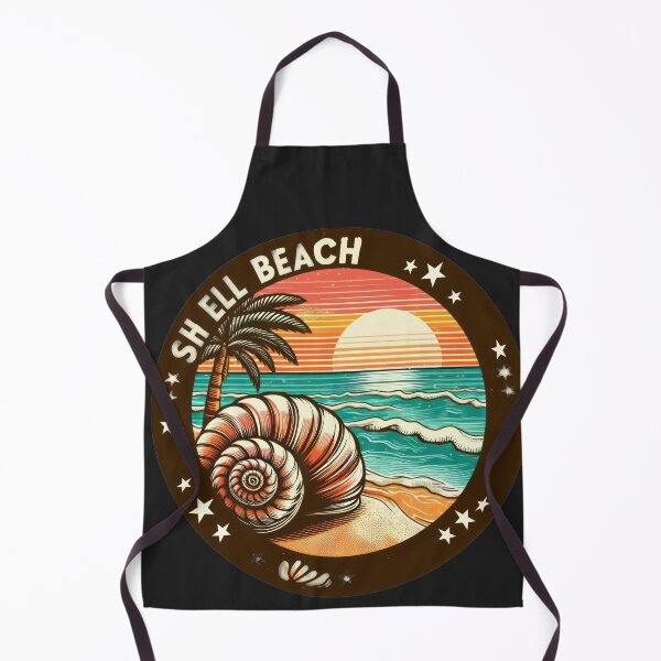 Item preview,  summer beach with shell  designed and sold by Expressions-Sel.
