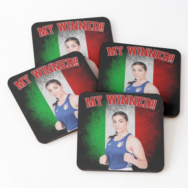 Item preview, ANGELA CARINI 2 - MY WINNER - PROTECT WOMEN'S SPORT BOXING OLYMPICS 2024 designed and sold by Gramsta.