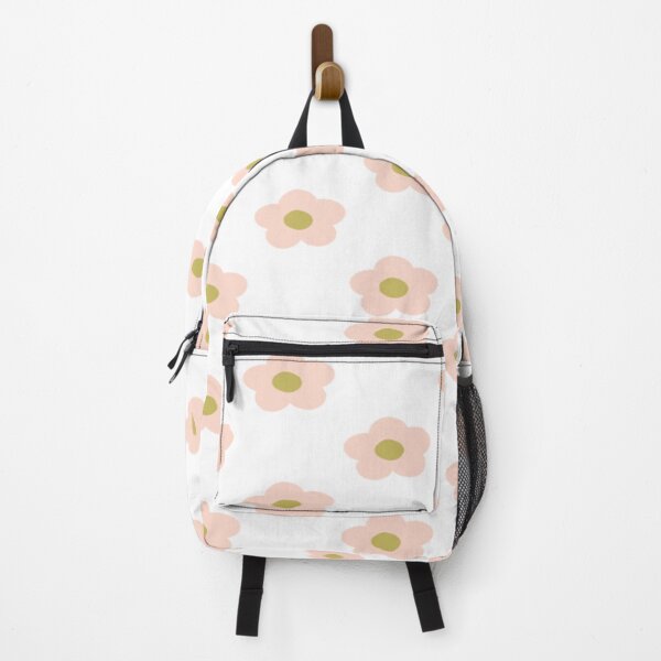 Item preview, Pink Retro Floral Pattern With White Backround designed and sold by Mimigotthegoods.