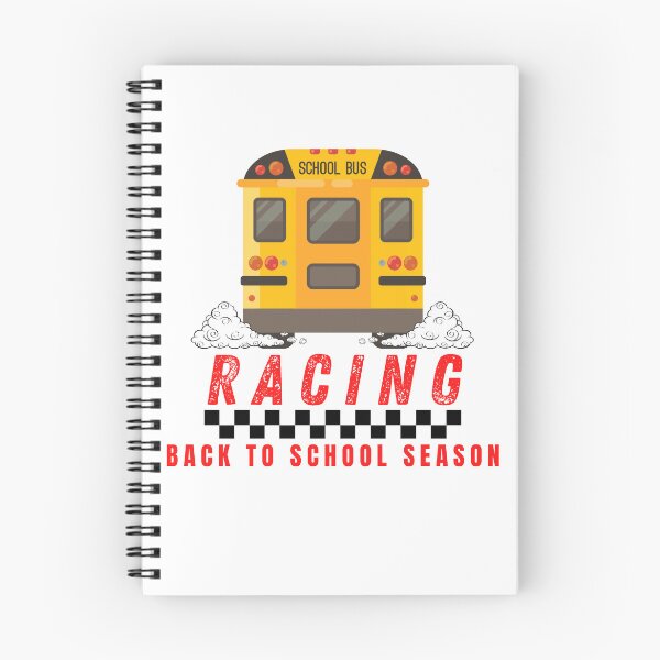 Item preview, Racing Back to School Season School Bus designed and sold by CarantinedChaos.