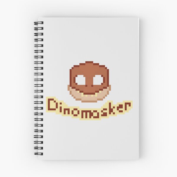 Item preview, T-rex Dinomasker Pixel Art designed and sold by NewtsNovelty.