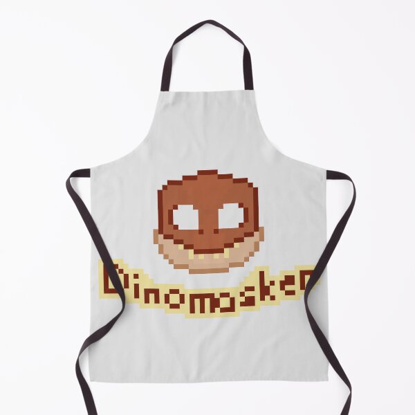 Item preview, T-rex Dinomasker Pixel Art designed and sold by NewtsNovelty.