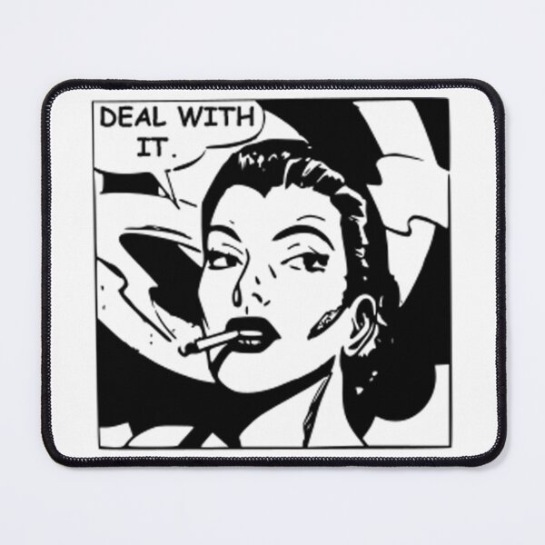 Item preview, Deal With It - Classic comic style with a twist designed and sold by TheLeeryLeaf.