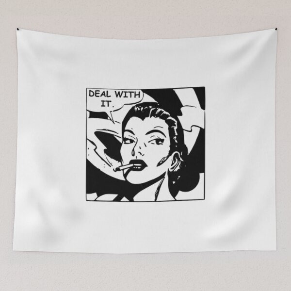 Item preview, Deal With It - Classic comic style with a twist designed and sold by TheLeeryLeaf.