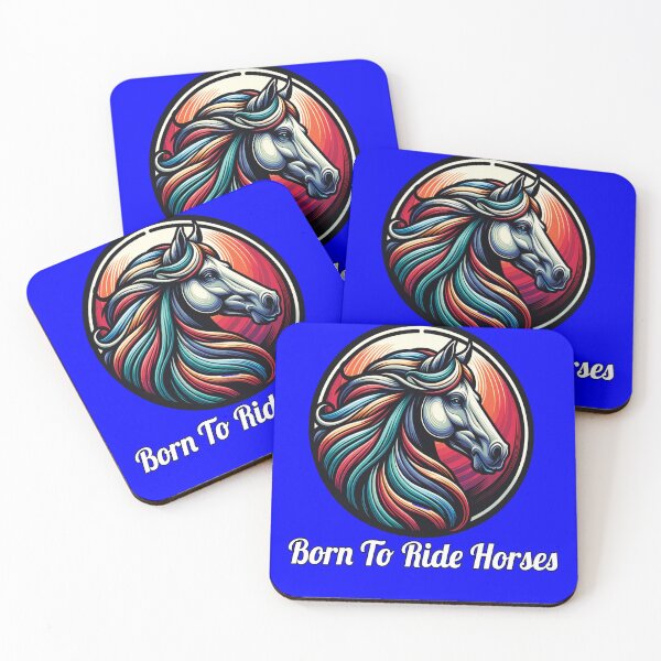 Item preview, Horse Lovers Design Born To Ride Horses designed and sold by fantasticdesign.