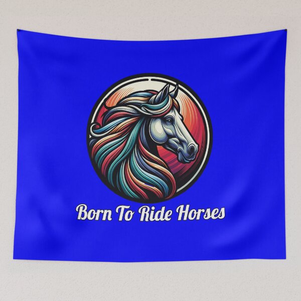 Item preview, Horse Lovers Design Born To Ride Horses designed and sold by fantasticdesign.