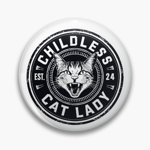Item preview, Childless Cat Lady Social Club Kamala-Harris President 2024 designed and sold by BRVART.